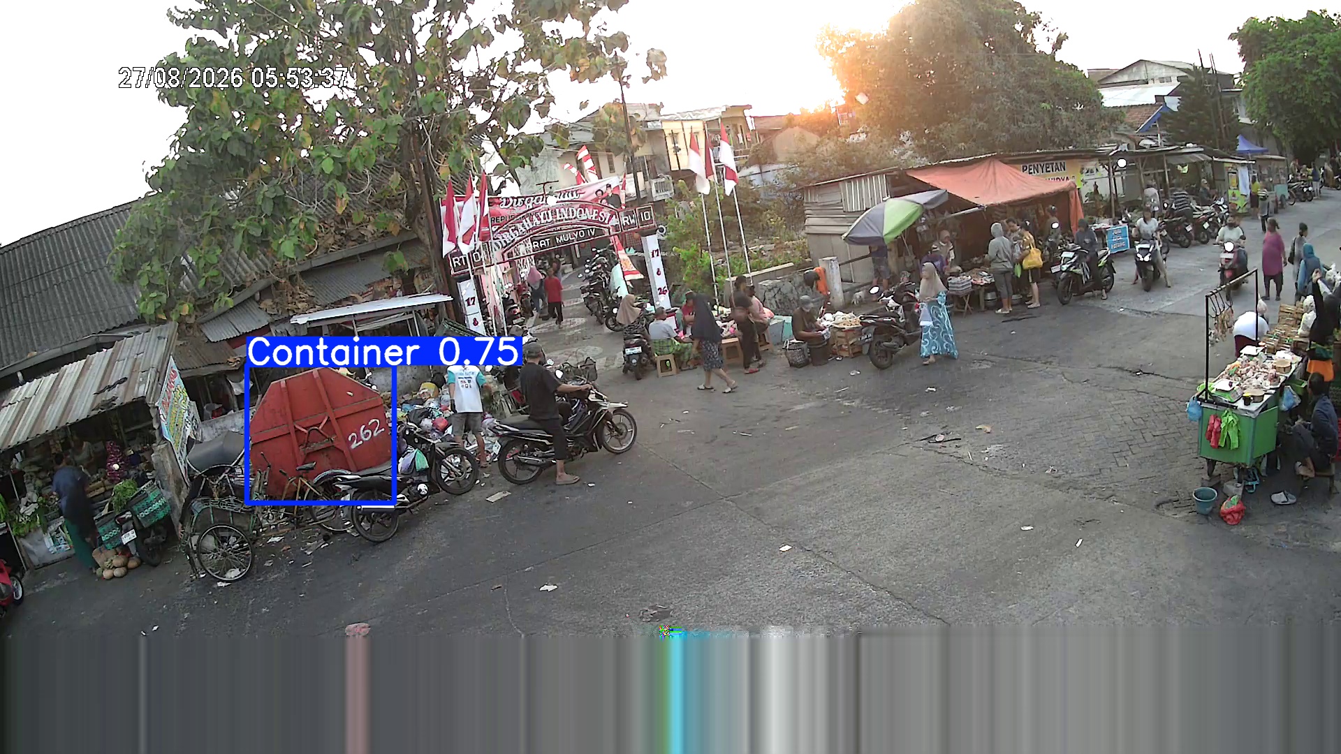 Deteksi AI sampah di TPS PURWOGONDO