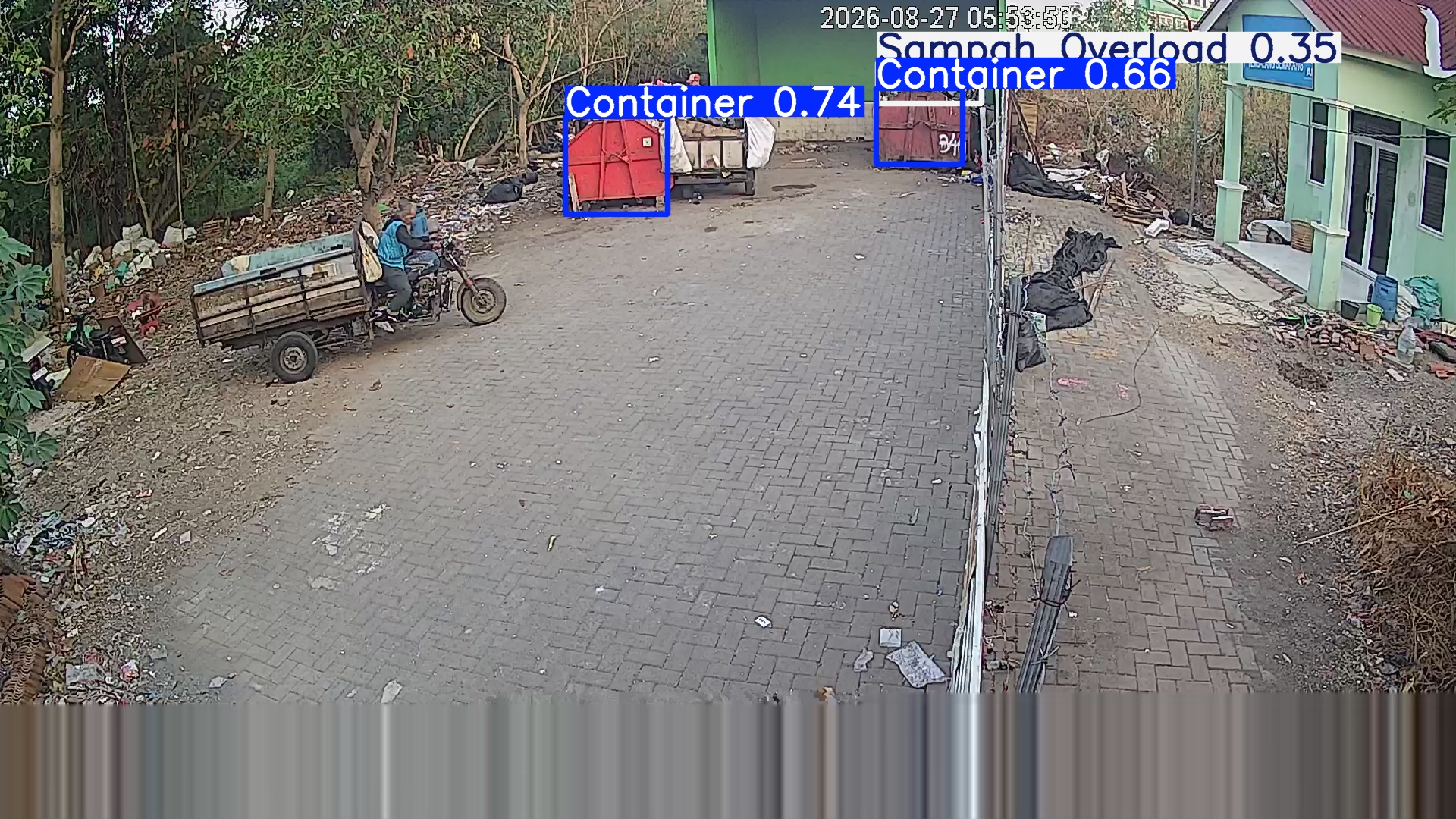 Deteksi AI sampah di TPS Kedungmundu