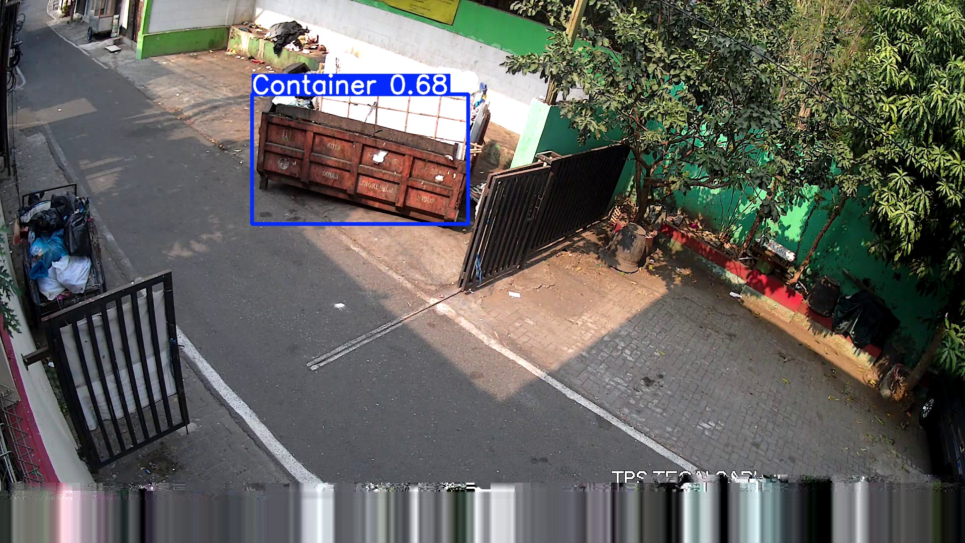 Deteksi AI sampah di TPS TEGALSARI
