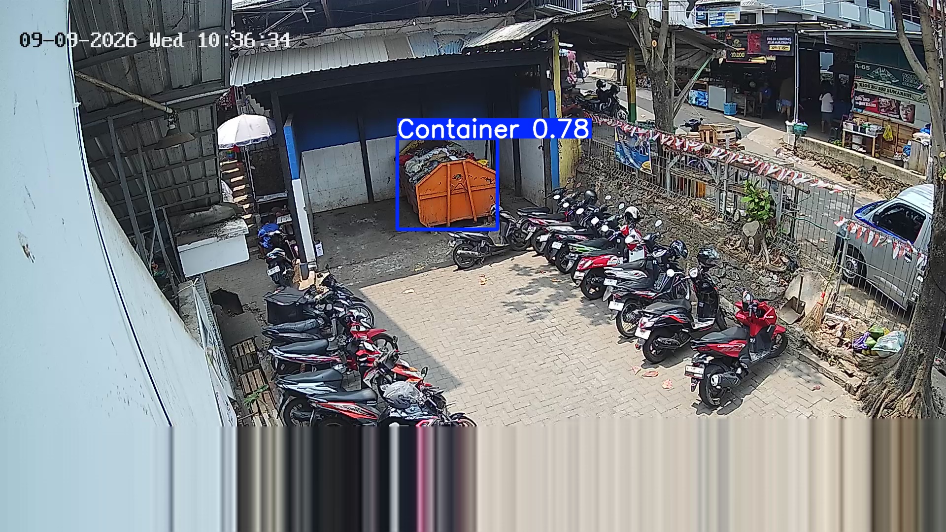 Deteksi AI sampah di TPS PASAR GUNUNGPATI