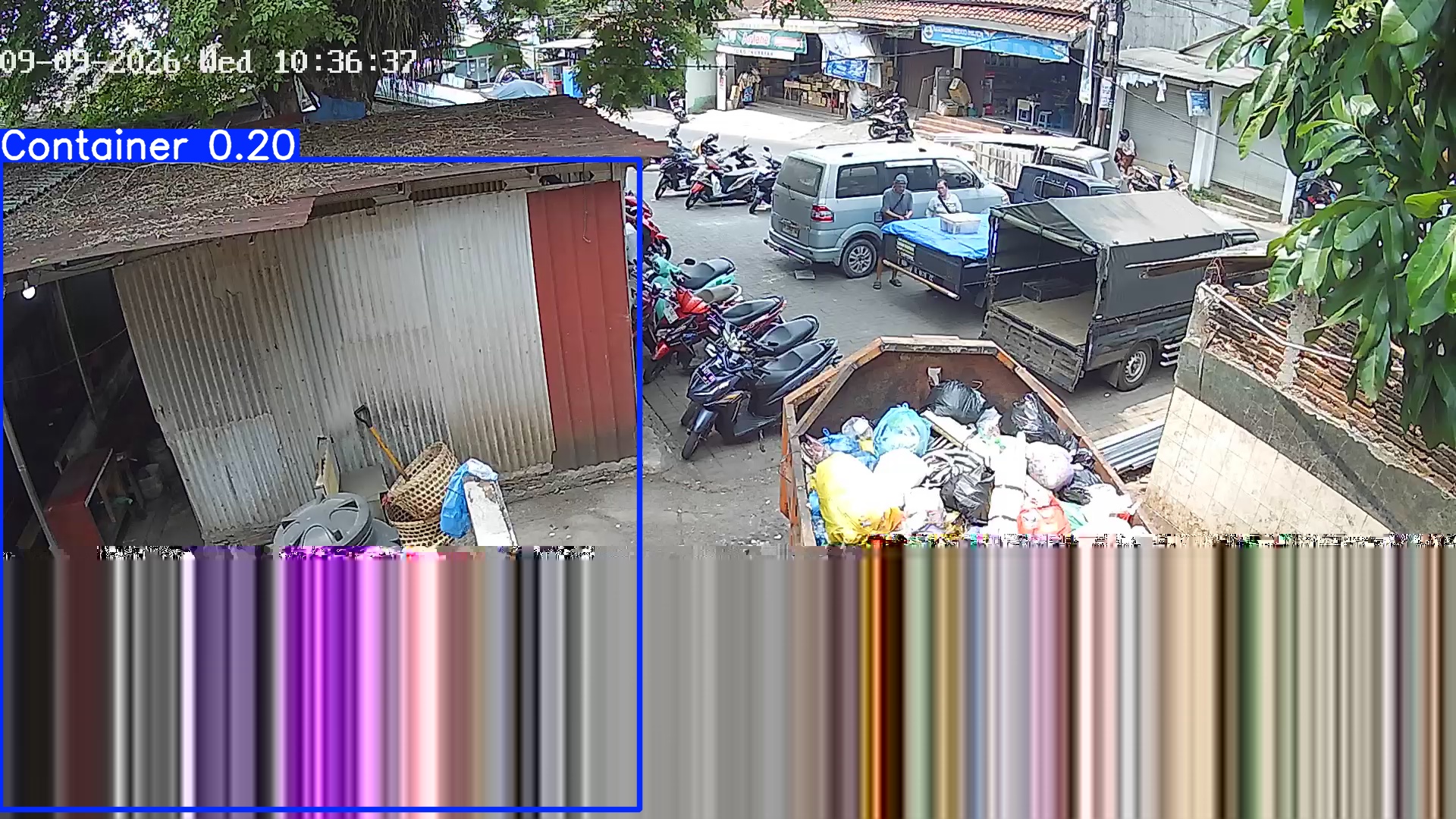 Deteksi AI sampah di TPS PASAR MIJEN