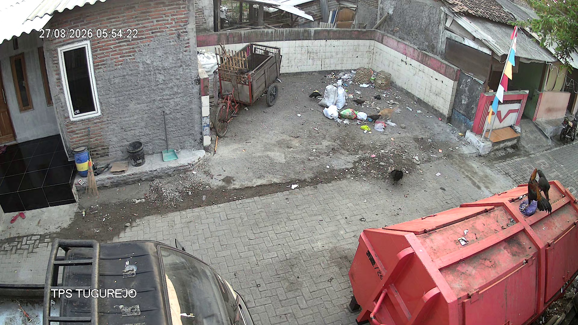 Tangkapan CCTV mentah TPS TUGUREJO