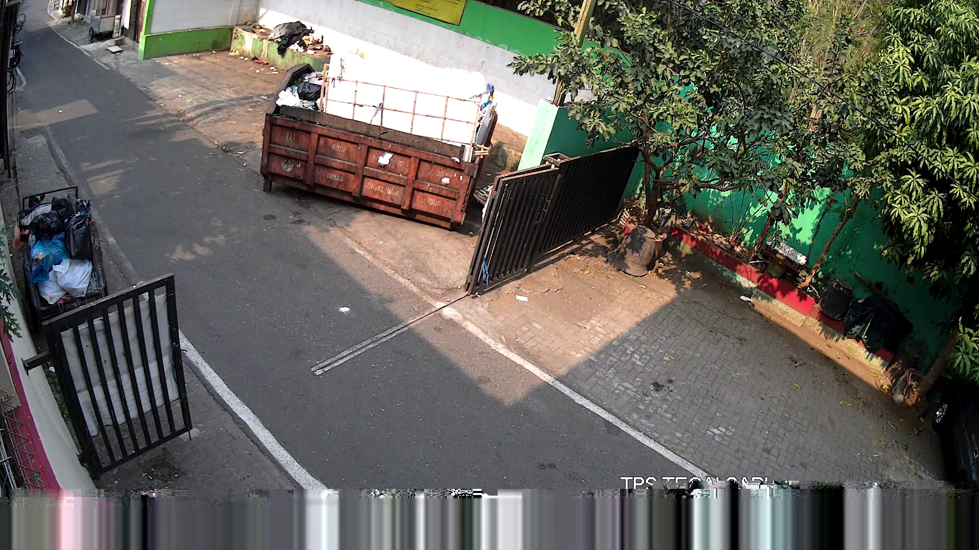 Tangkapan CCTV mentah TPS TEGALSARI