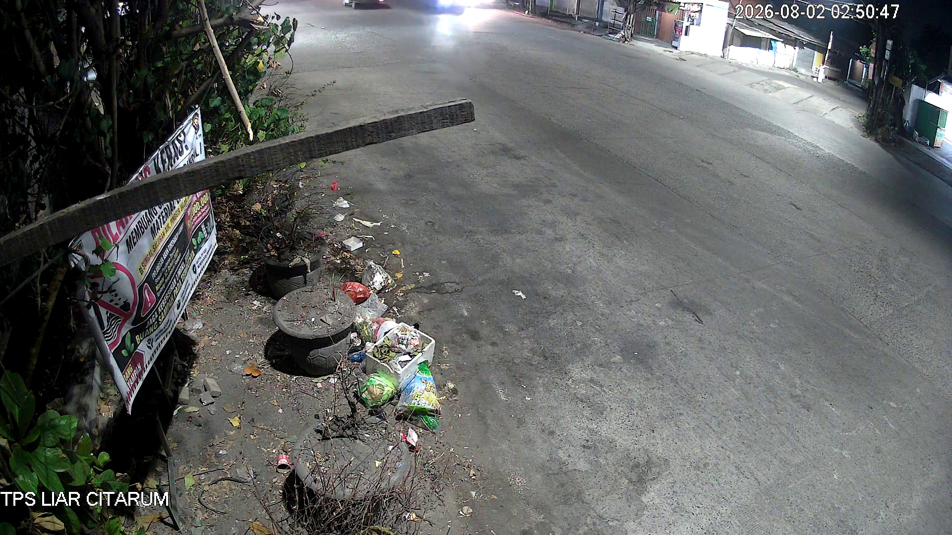 Tangkapan CCTV mentah TPS Liar Citarum 02 Aug 2026 02:58