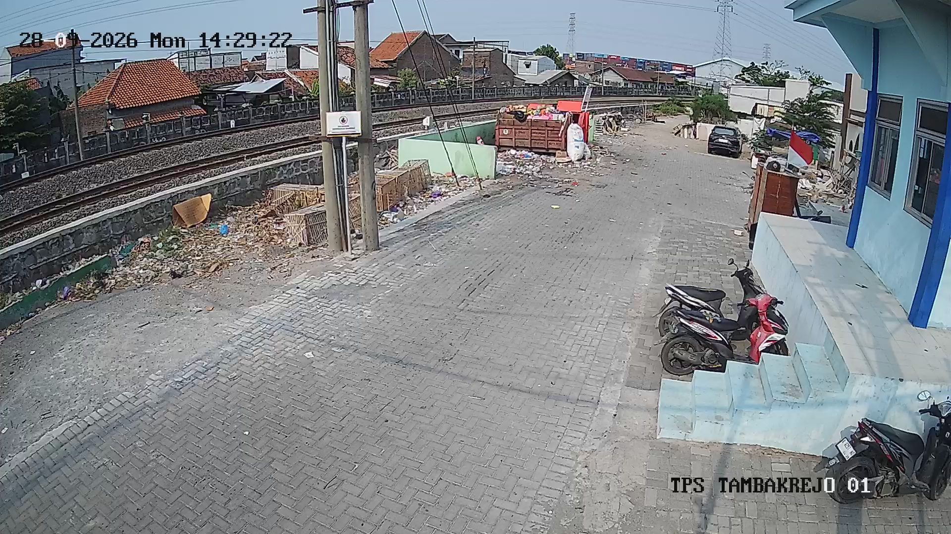 Tangkapan CCTV mentah TPS TAMBAKREJO 01