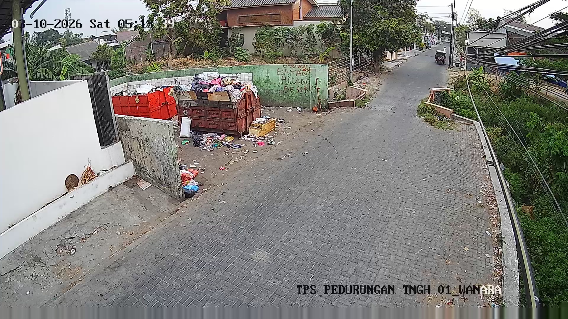 Tangkapan CCTV mentah TPS PEDURUNGAN TENGAH 01_WANARA